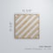 Ekena Millwork Medium Rothwell Decorative Fretwork Wood Wall Panels, Alder, 15 3/8"W x 15 3/8"H x 3/8"T WALW16X16X0375RTWAL - alternate 5